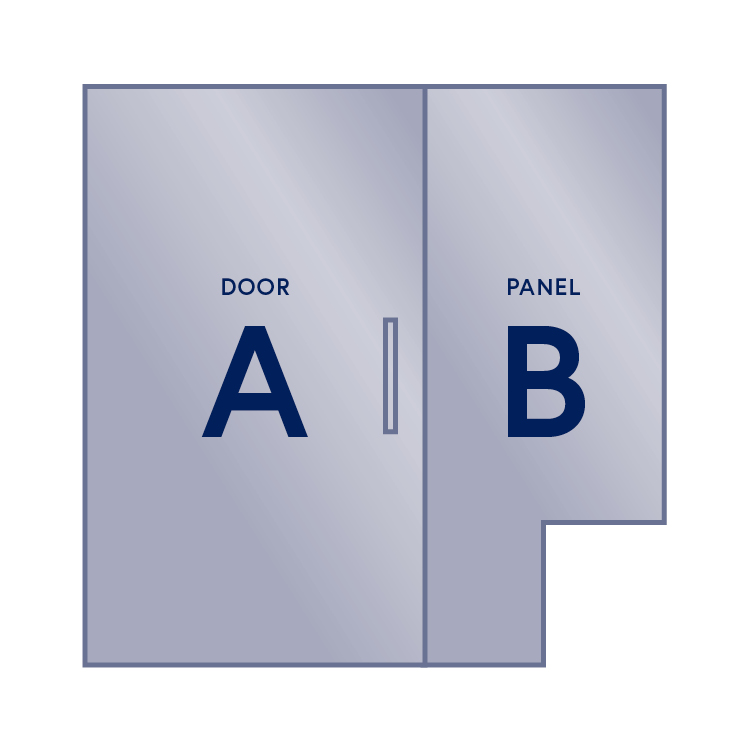 Door (Left Hinge)/Notched Panel