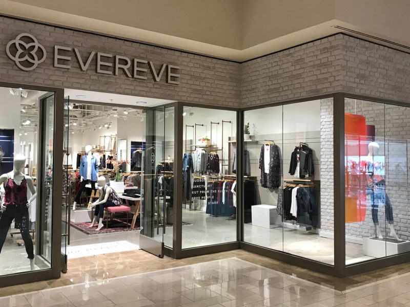 Wallex Commercial Glass - Evereve Storefront